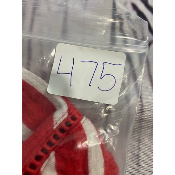 Talbots Tee Shirt Womens XL Stripe Square Neck 3/4 Quarter Sleeve Cotton - Picture 9 of 10